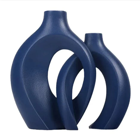 Interlocking Ceramic Vase