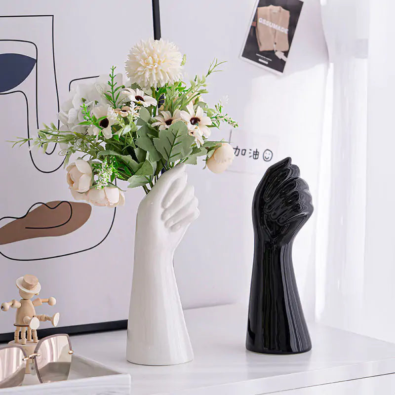 Hand Shape Vase