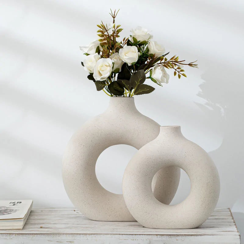 modern flower vase