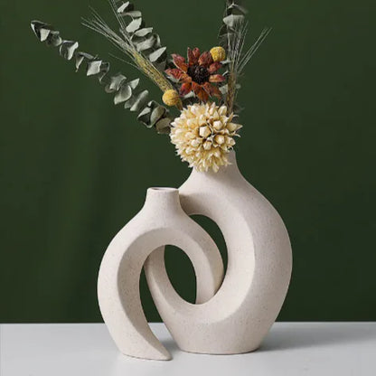 ceramic ornament vase