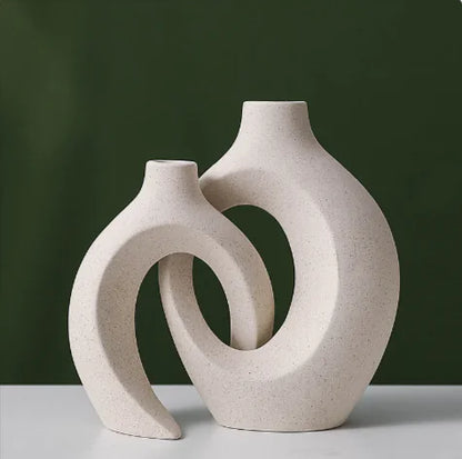 Interlocking Ceramic Vase