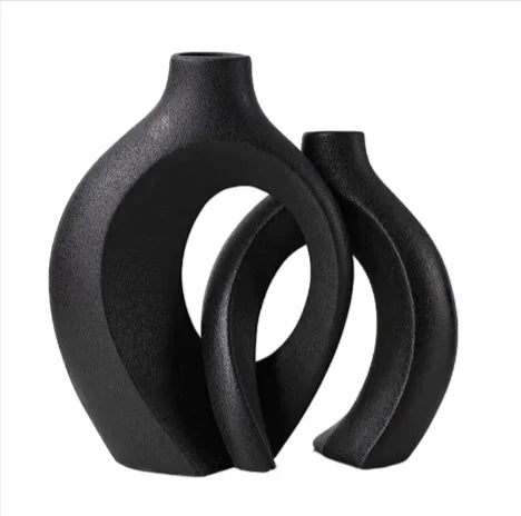 Interlocking Ceramic Vase