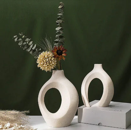 Interlocking Ceramic Vase