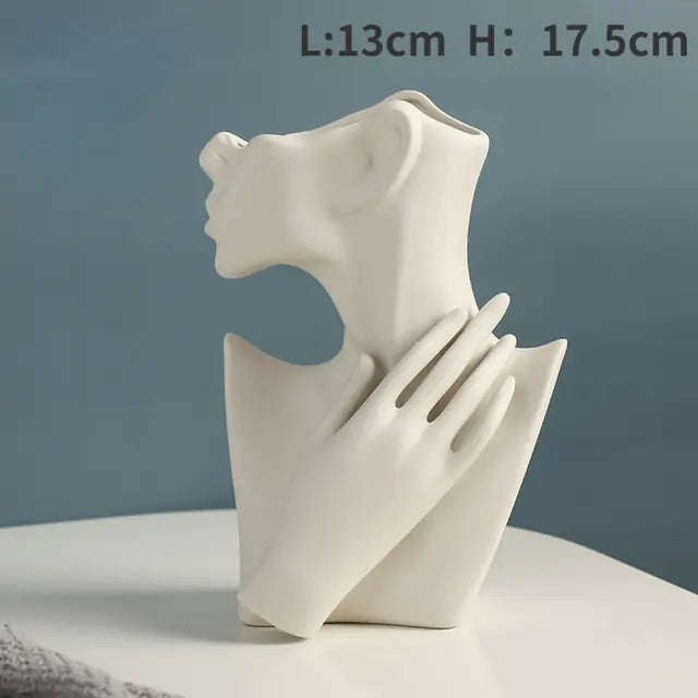 Elegant Femme Ceramic Vase